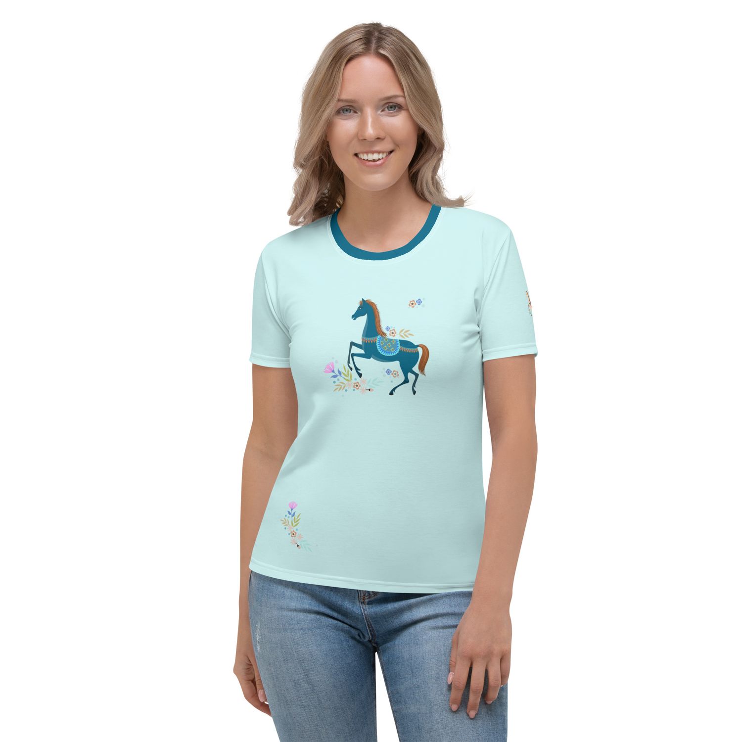 WOMEN Shirt - dancing horses