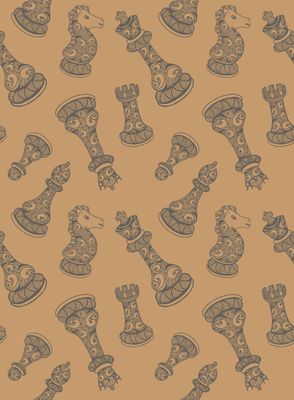 Zentangle Chess ~ mug