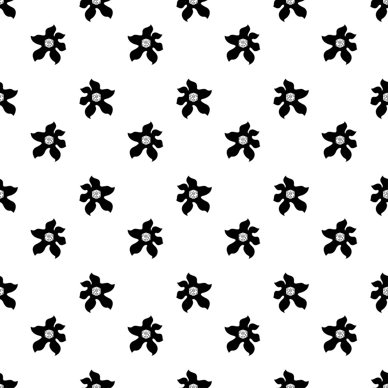 Dice Blot Scatter ~ mug