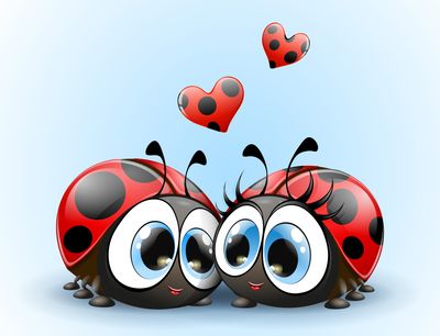 Love Bugs ~ latte mug