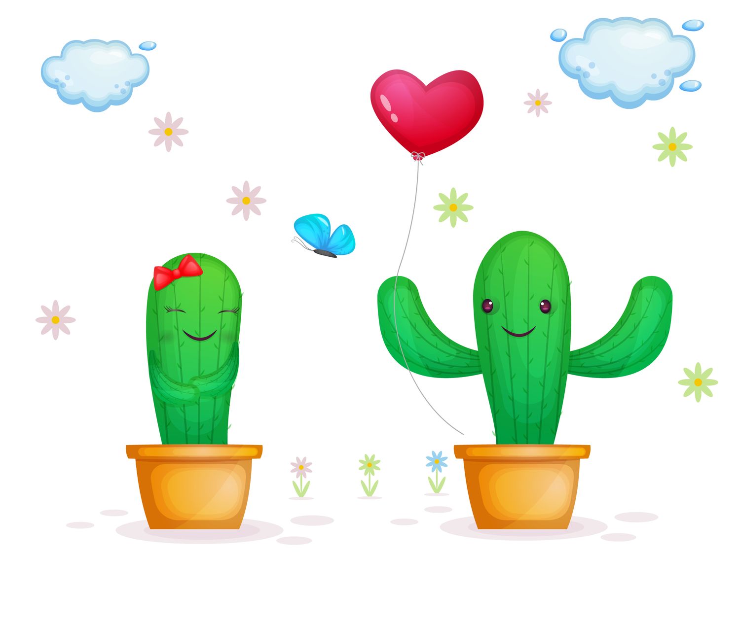 Cactus Love ~ latte mug