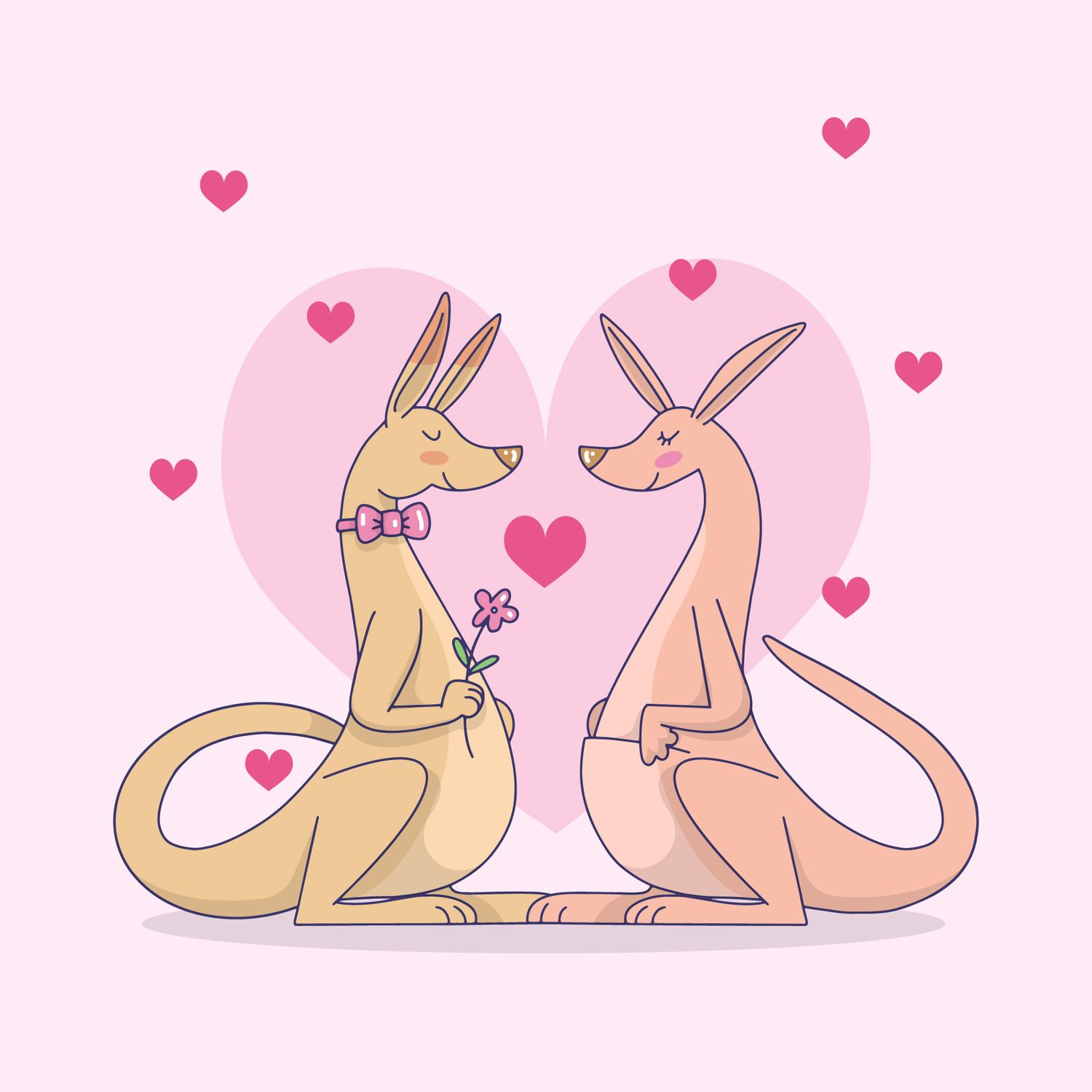 Kanga Love ~ latte mug