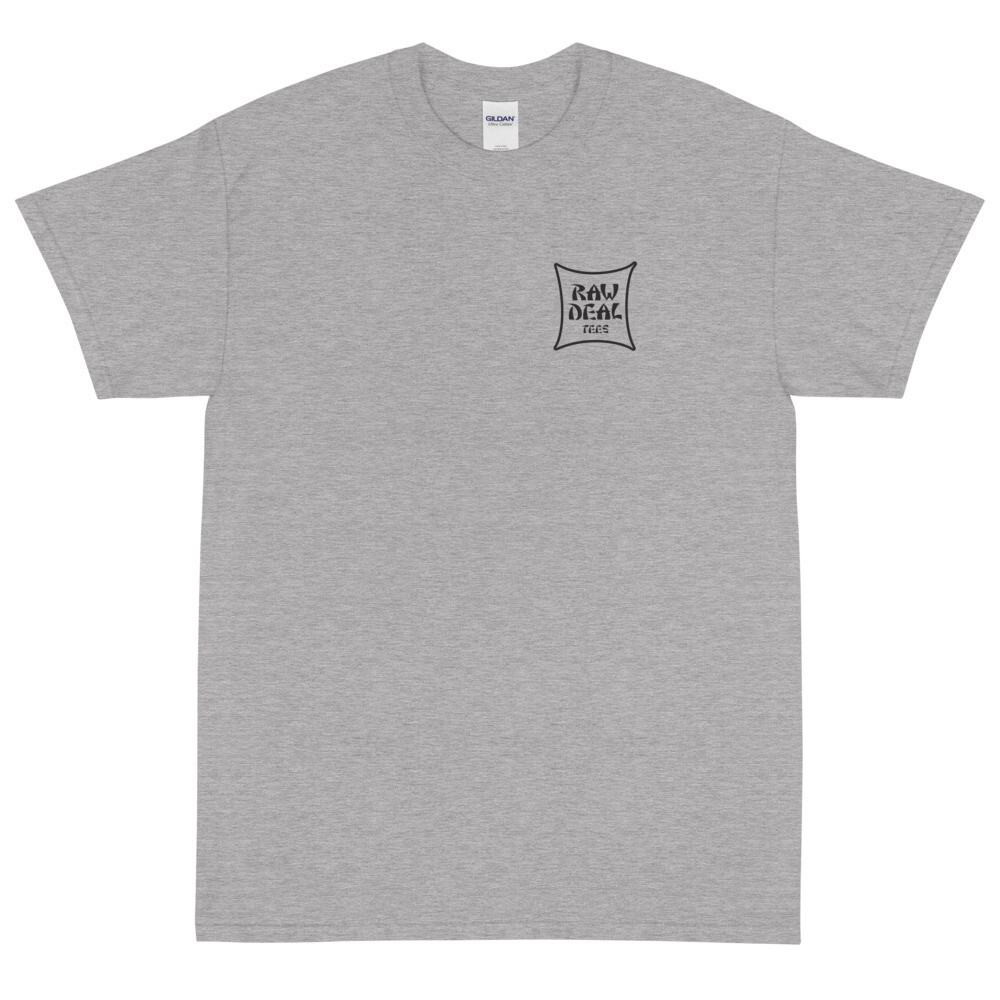 Raw Deal Tees WTL (L) Short Sleeve T-Shirt, Color: Sport Grey, Size: S