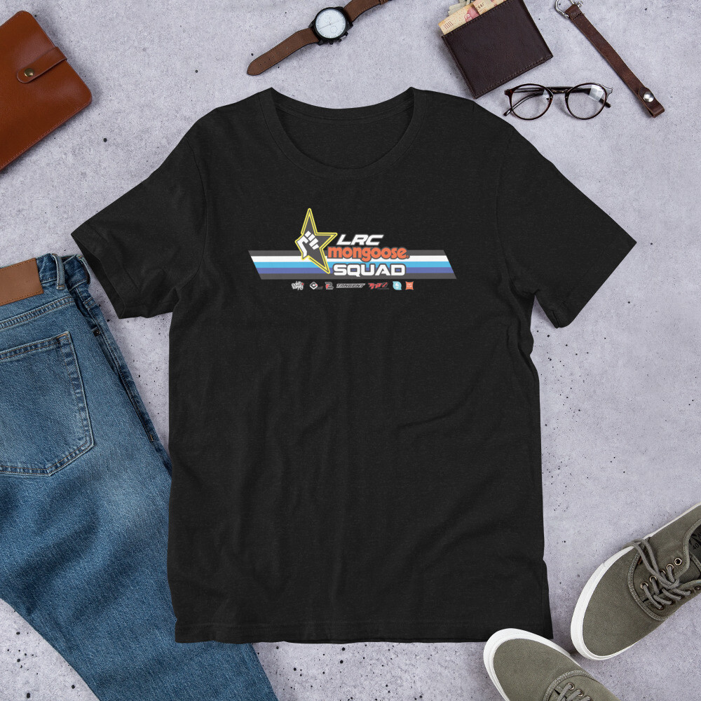 2022 Squad Short-Sleeve Unisex T-Shirt, Color: Black Heather, Size: XS