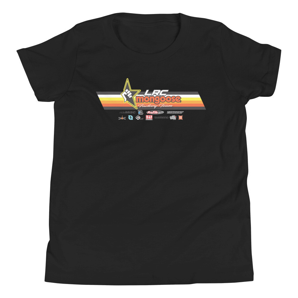 2022 Factory Youth Short Sleeve T-Shirt, Color: Black, Size: S