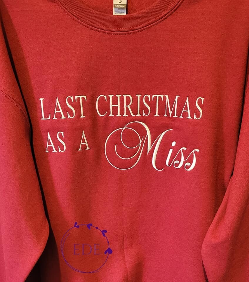 Last Christmas as Miss