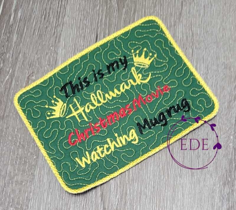 Hallmark Watching-Mug rug