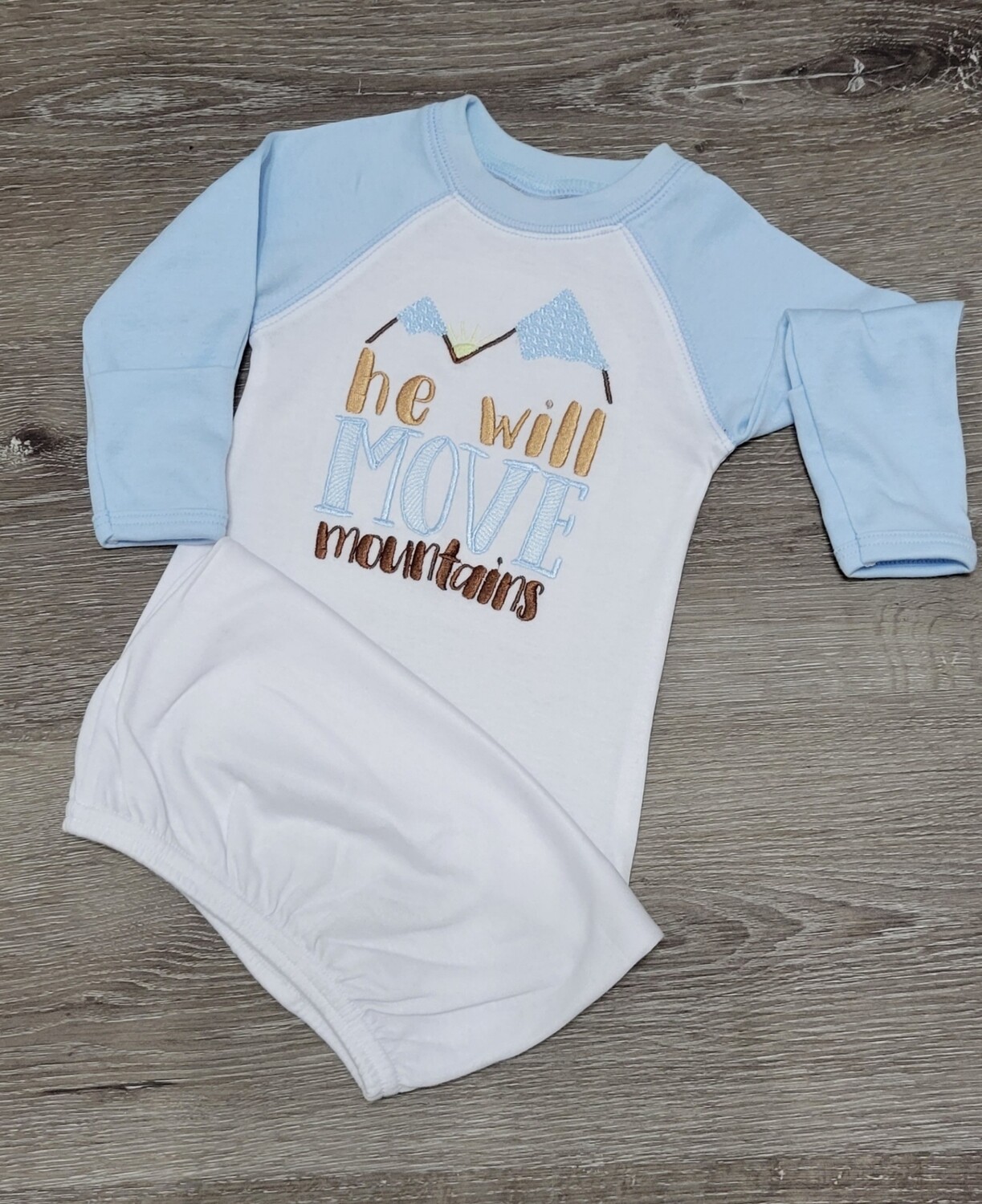 He Will Move Mountains-Gown