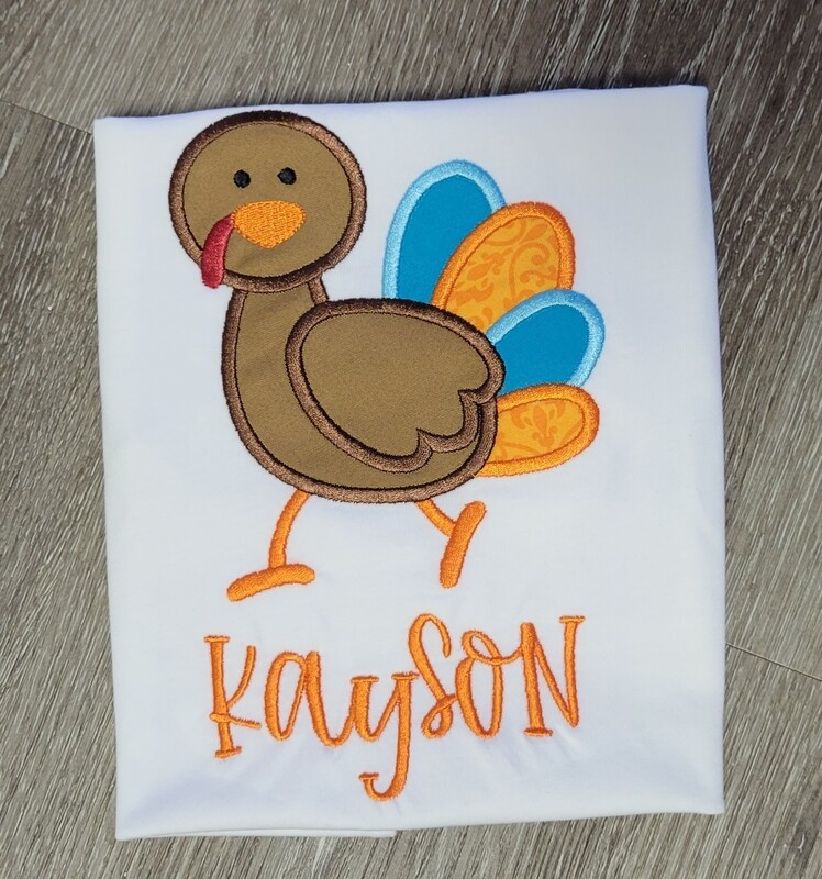Turkey Applique-Boy