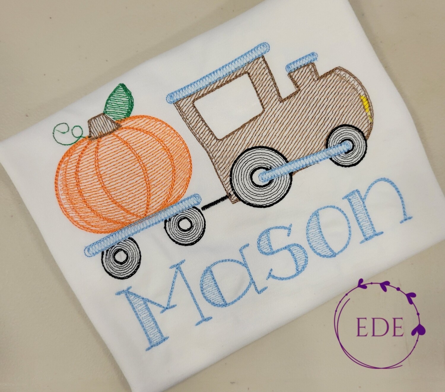 Train Pullin Pumpkin