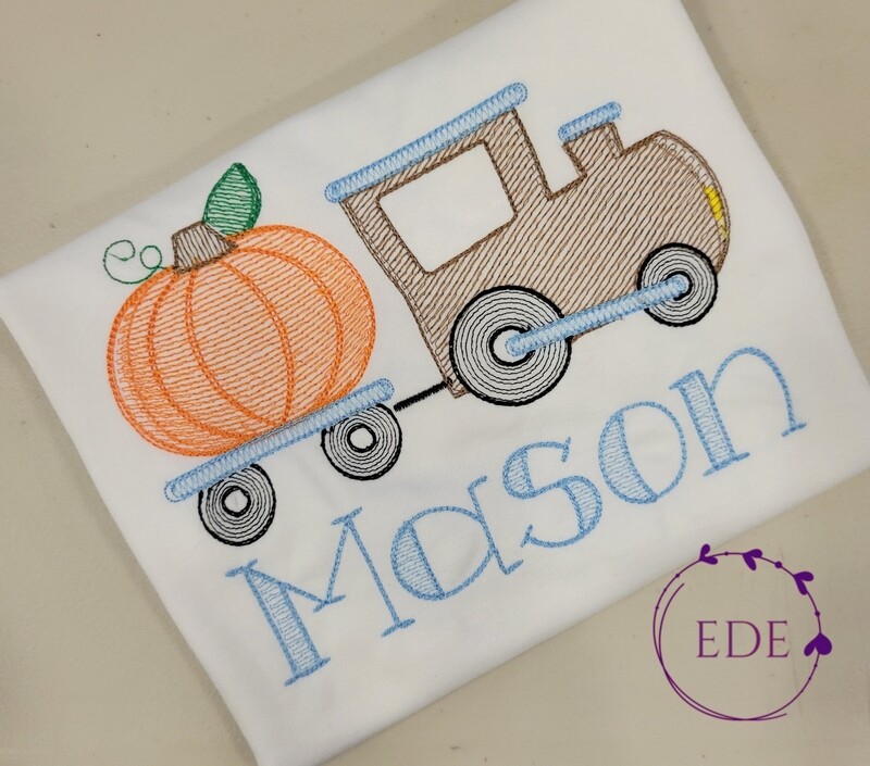 Train Pullin Pumpkin