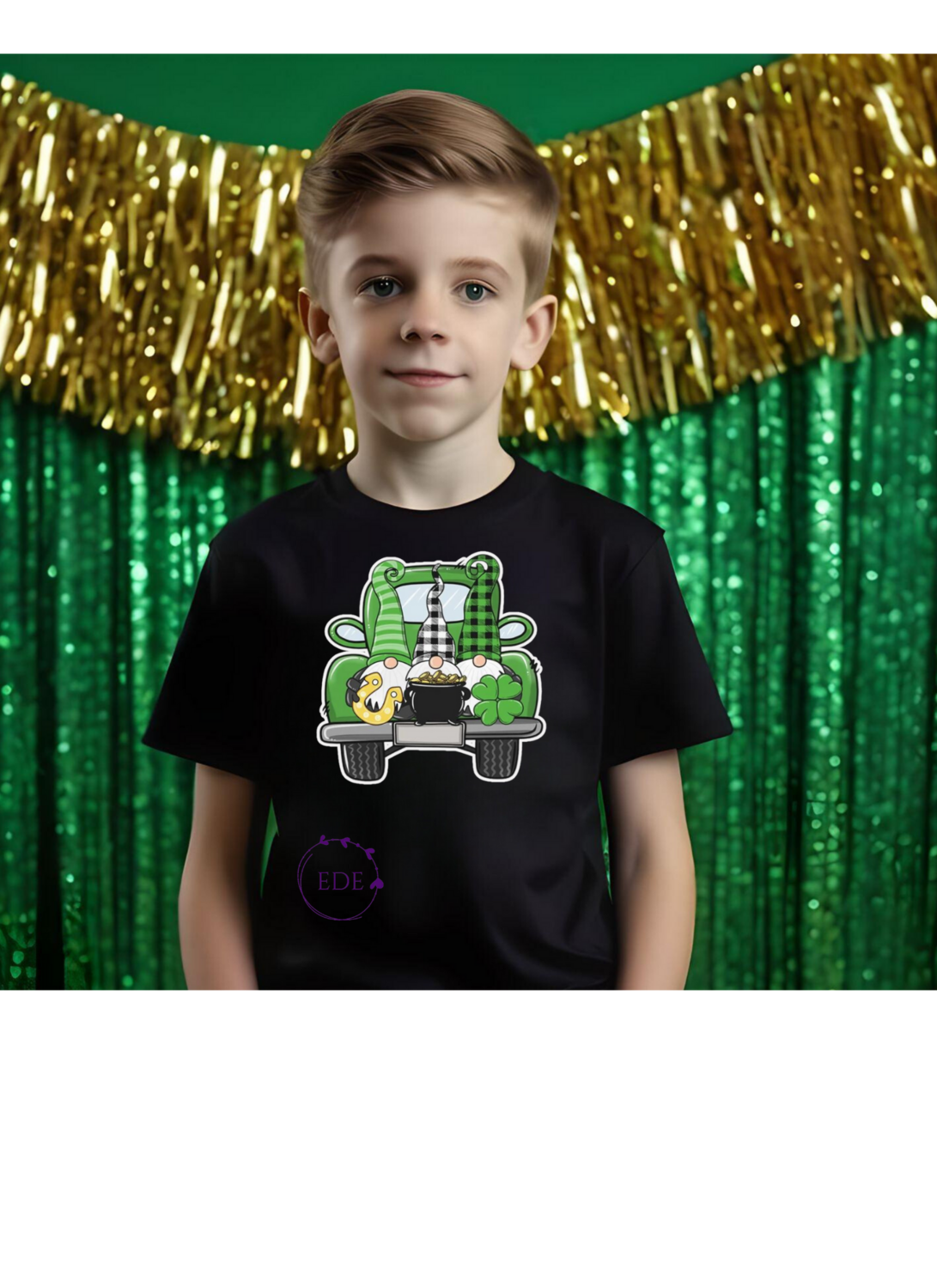 St Pats Gnome Trio Truck Shirt