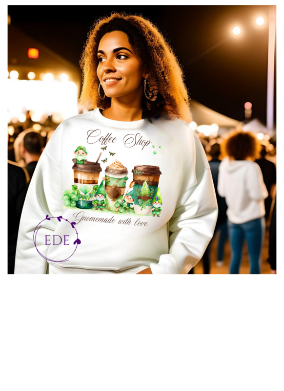 St Patrick's Day Coffee Sweatshirt