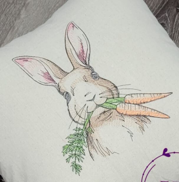Easter Bunny Pillow Easter Bunny Pillow
