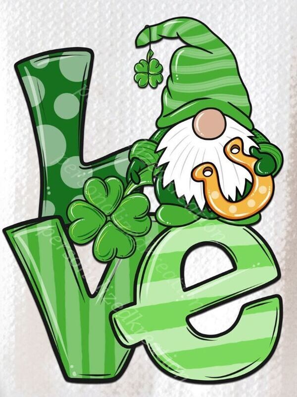 St. Pat. LOVE Towel
