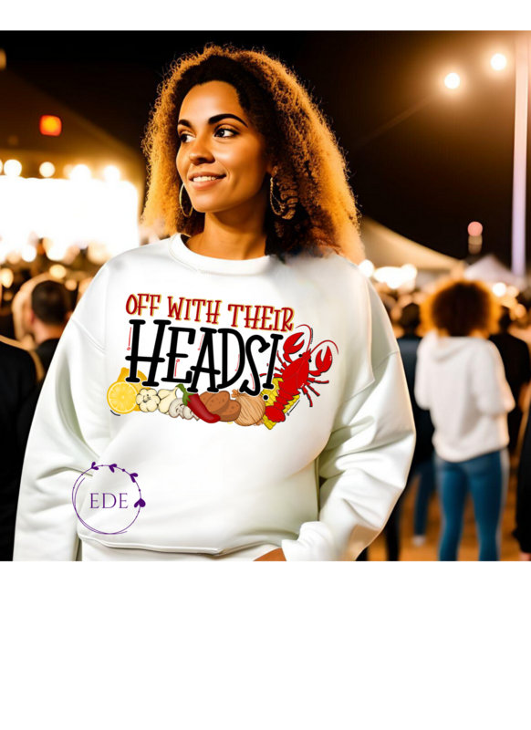 Crawfish-Off With Their Heads Sweatshirt-Adult