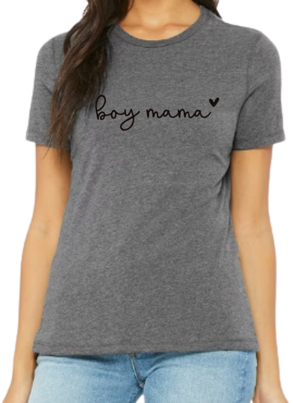 Boy mama embroidery