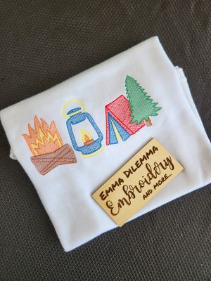 Camping Trio Sketch-Boy