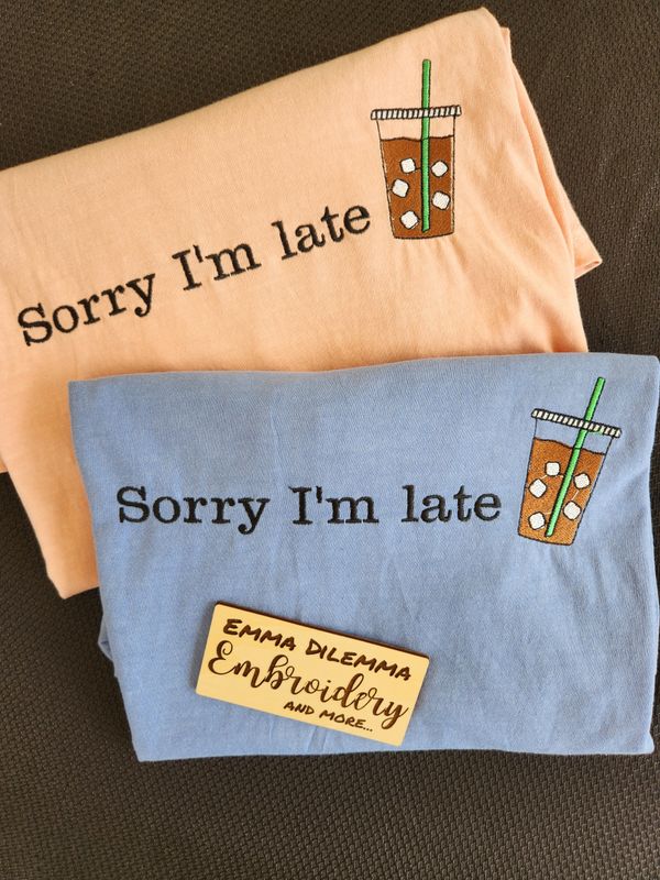 Sorry I'm late (latte)