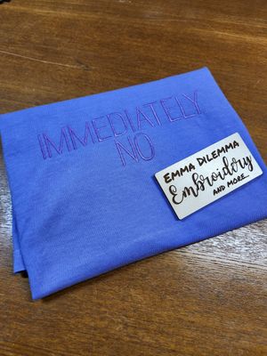 IMMEDIATELY NO  Adult Tee