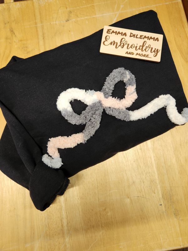 Yarn Bow Sweatshirt