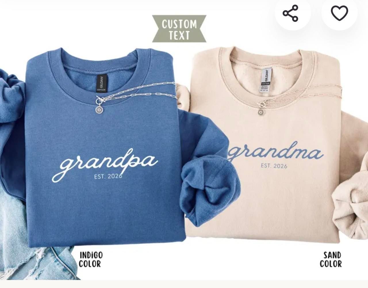 Embroidered name sweatshirt CC Embroidered name sweatshirt CC