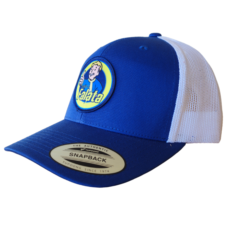 ATTENTI À A FALATA - BLEU ROI / BLANC