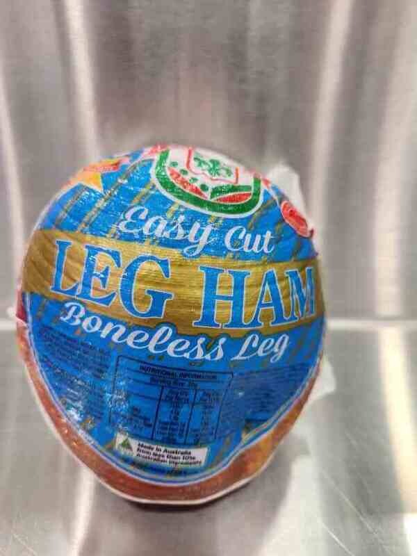 BERTOCCHI BONELESS EASY CUT LEG HAM MINI (BLUE LABEL)