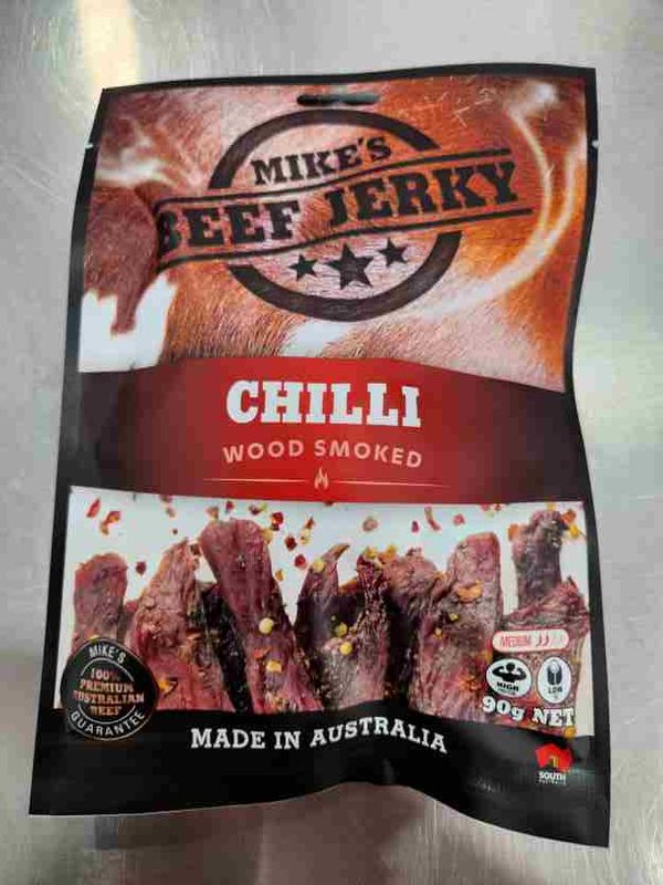 Mike's Beef Jerky-Chilli 90g