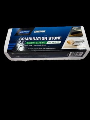 Bear Sharpening Stone, Oil Filled, Fine/Coarse 230 x 75mm