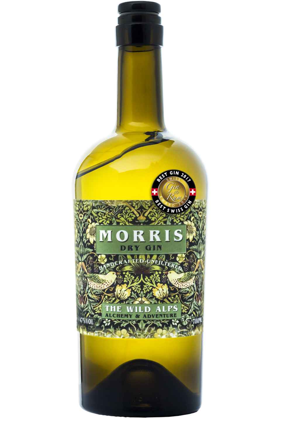 WILLIAM MORRIS® - 700 ML 47% vol - London Dry Gin