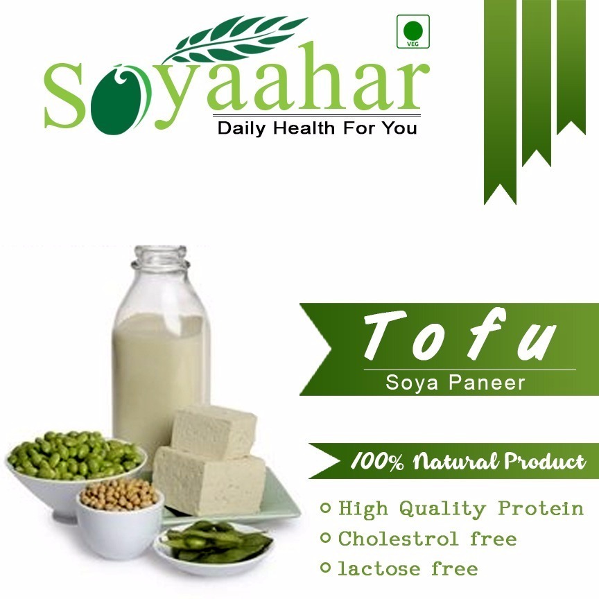 Soyaahar Plain  Tofu 200gm X3