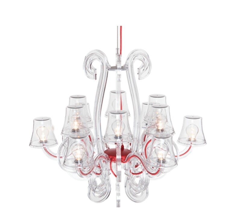 Fatboy Rockcoco 12.0 Lampadario Transparent Fatboy Rockcoco 12.0 Lampadario Transparent
