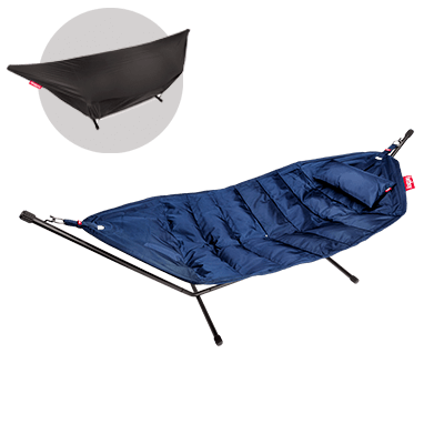 Fatboy Headdemock Deluxe incl. Pillow Amaca, DeLuxe, Dark Blue