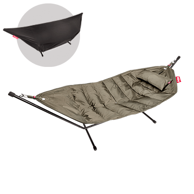 Fatboy Headdemock Deluxe incl. Pillow Amaca, DeLuxe, Taupe