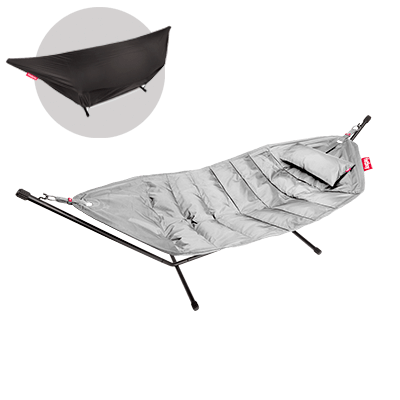 Fatboy Headdemock Deluxe incl. Pillow Amaca, DeLuxe, Grey