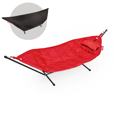 Fatboy Headdemock Deluxe incl. Pillow Amaca, DeLuxe, Red