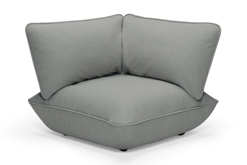 Fatboy Sumo Sofa Corner Seat Weave, Mouse Grey Fatboy Sumo Sofa Corner Seat Weave, Mouse Grey