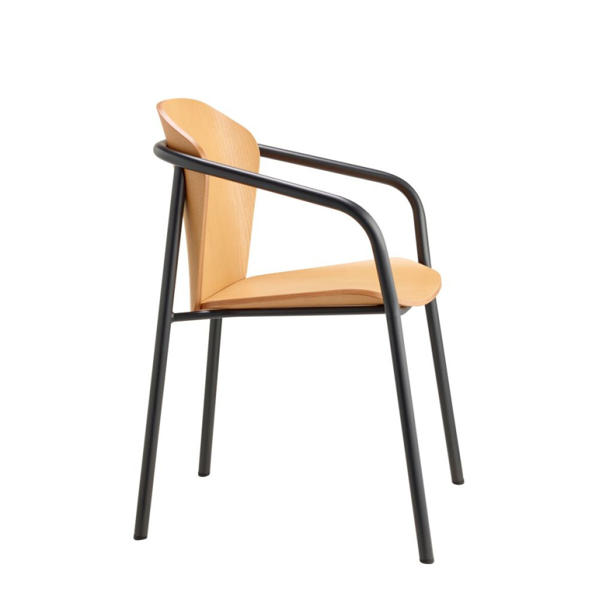 SCAB Design Finn Metal Wood | poltroncina