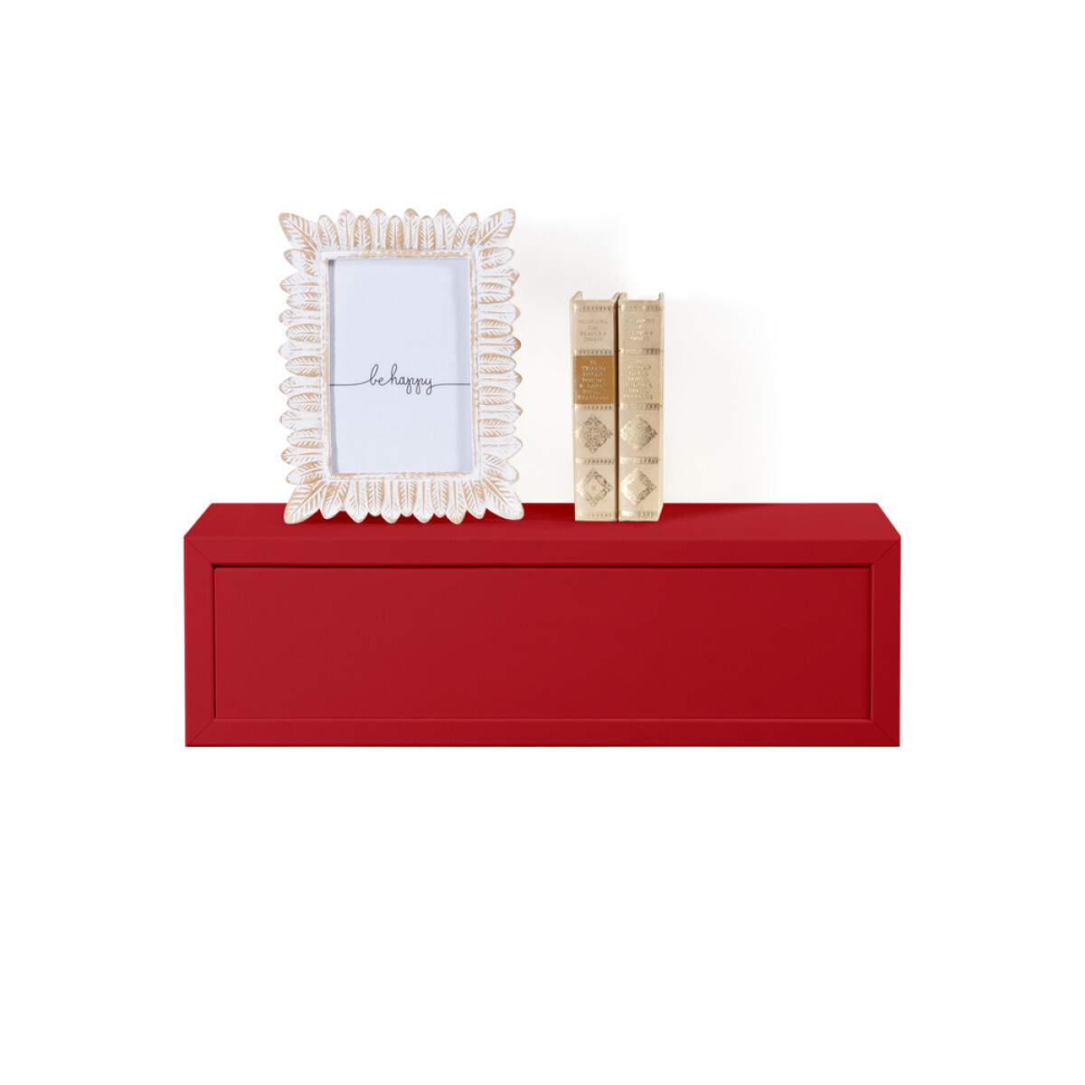 Modularredo LEGO Rosso | mensola con cassetto