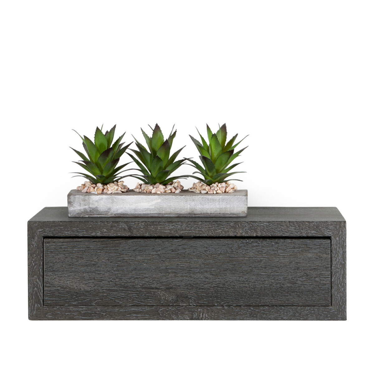 Modularredo LEGO Maxi Rovere Scuro | mensola con cassetto