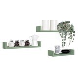 Modularredo CALAMITA Verde Acqua Marina | set mensole