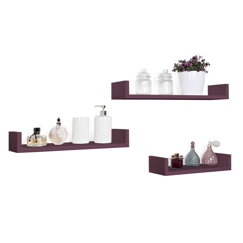 Modularredo CALAMITA Viola Melanzana | set mensole