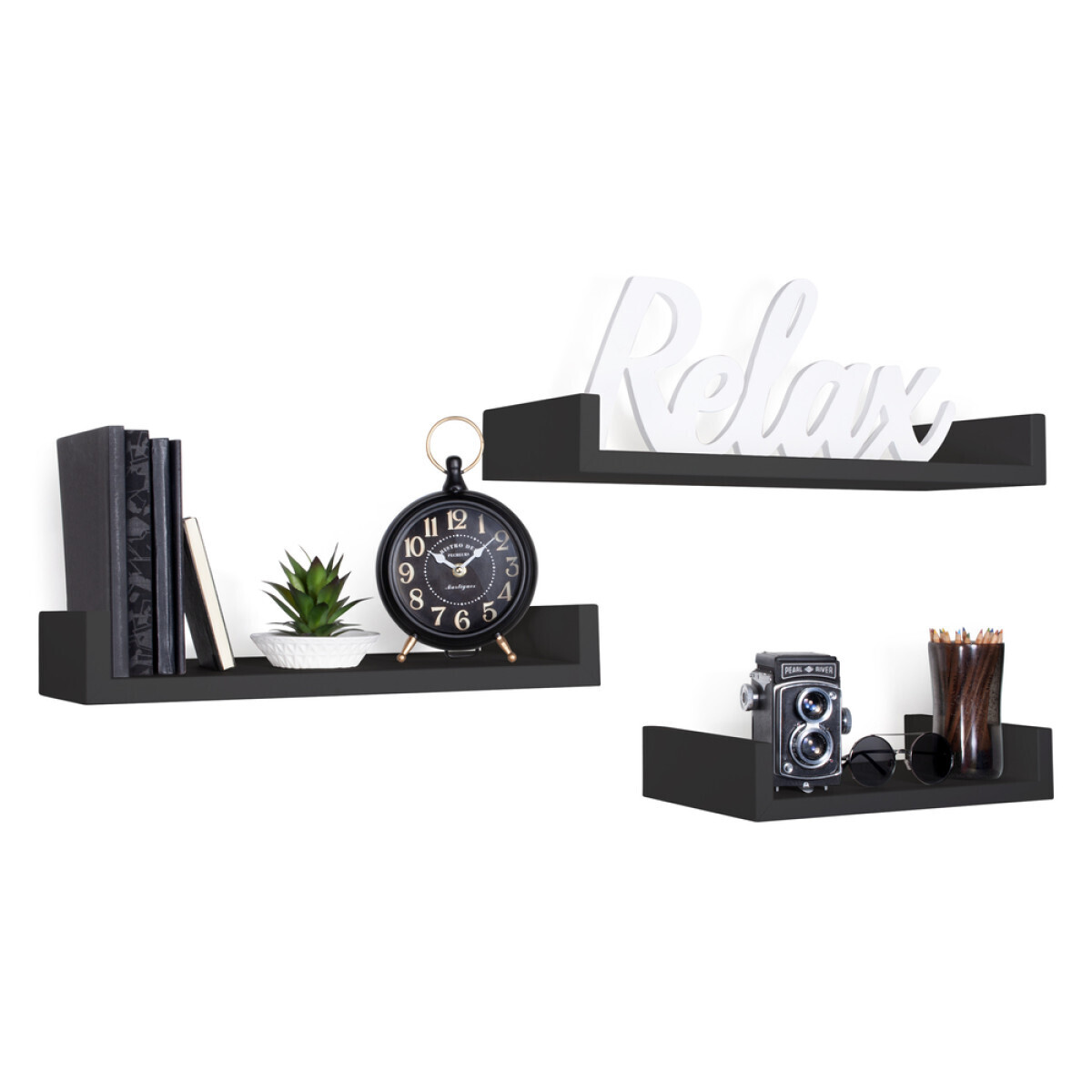 Modularredo CALAMITA MAXI Nero | set mensole