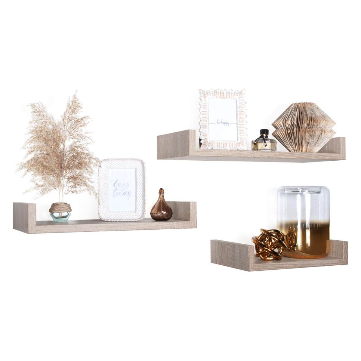 Modularredo CALAMITA MAXI Rovere Naturale | set mensole