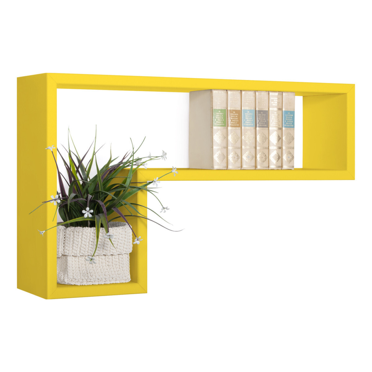 Modularredo LETTERA Giallo Canarino | mensola
