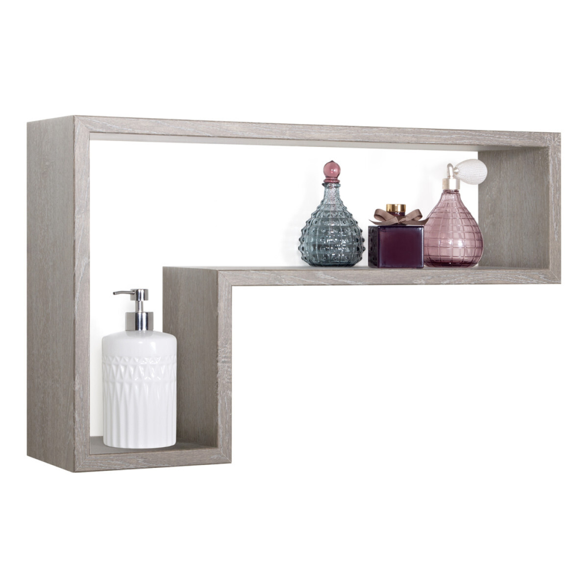 Modularredo LETTERA Rovere Grigio Nuovo | mensola