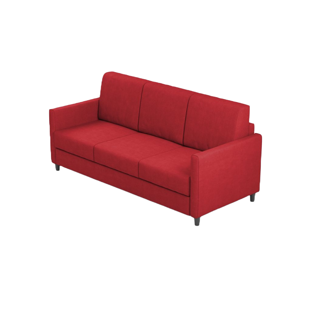 Ityhome KARAY Rosso | divano 3 posti
