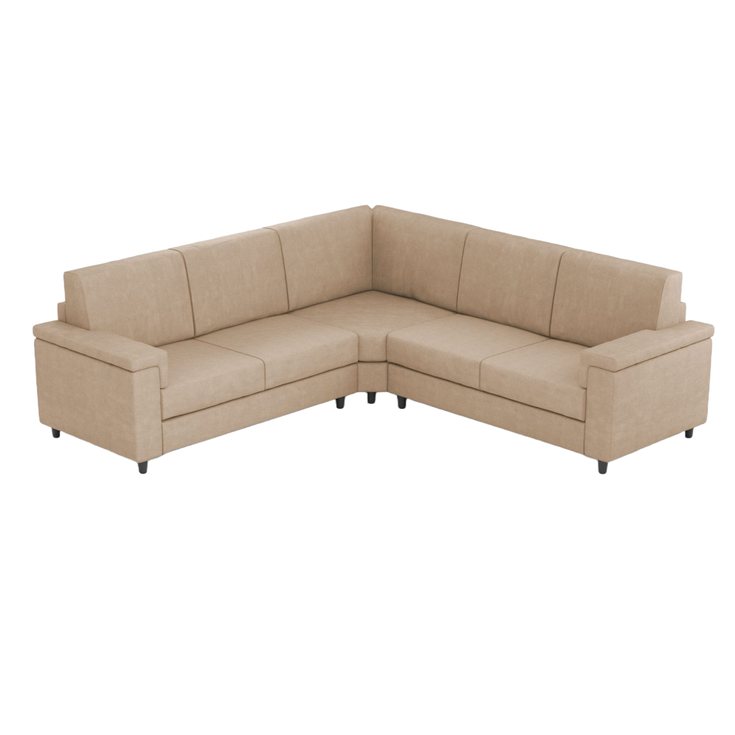 Ityhome MARRAK Beige | divano angolare 5 posti