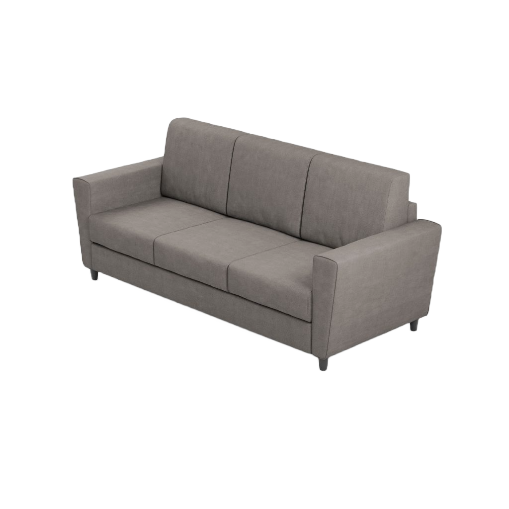 Ityhome YASEL Grigio | divano 3 posti